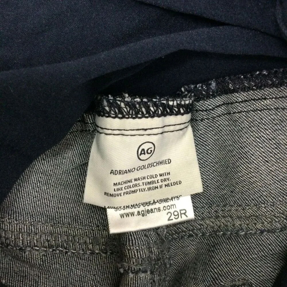 Adriano Goldschmied Womens Maternity Dark Wash Skinny Jeans Blue Sz 29R NWT